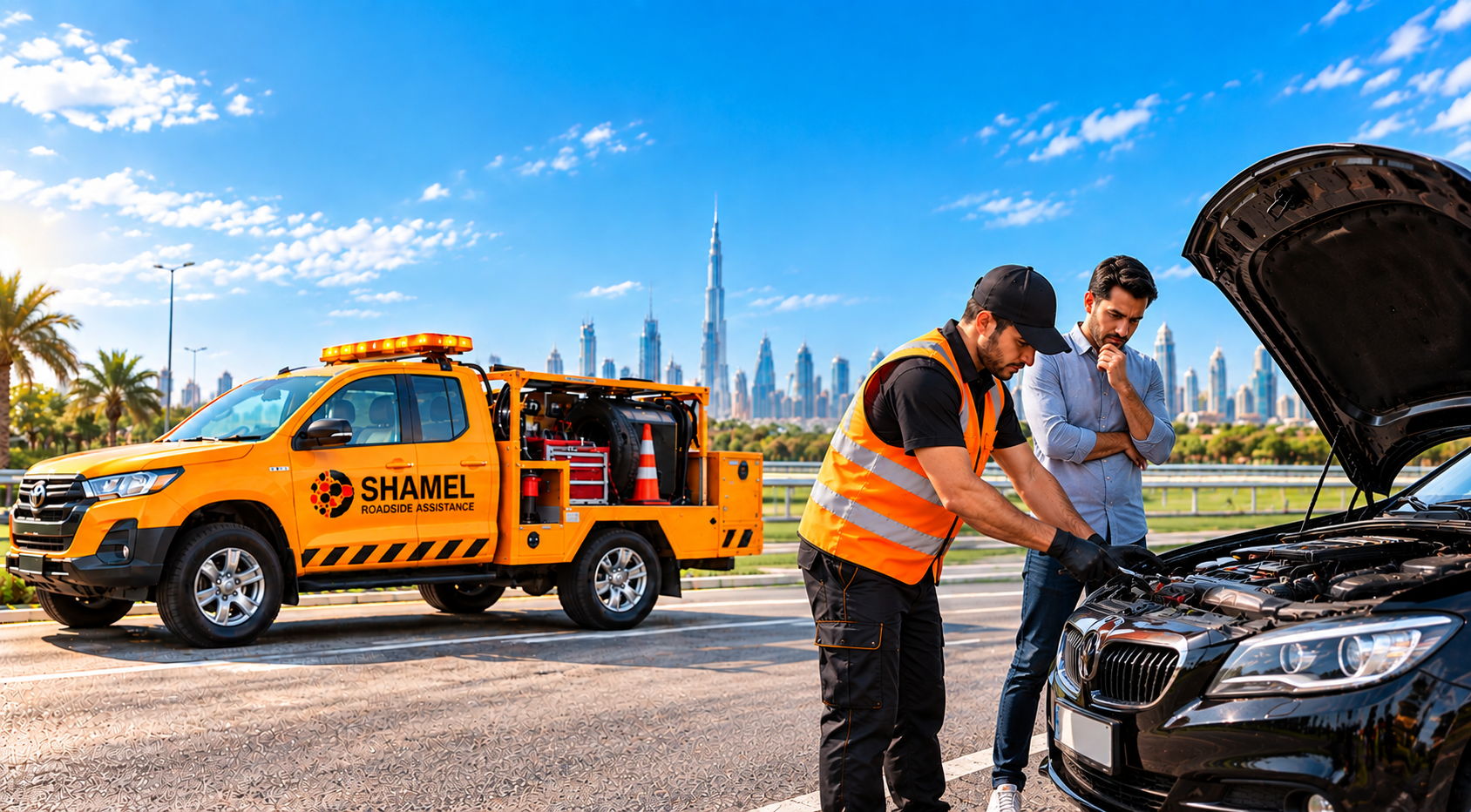 Shamel Services roadside assistance slide 5