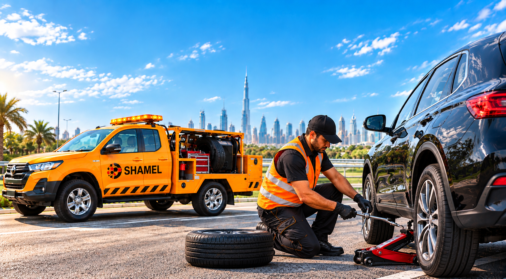 Shamel Services roadside assistance slide 4