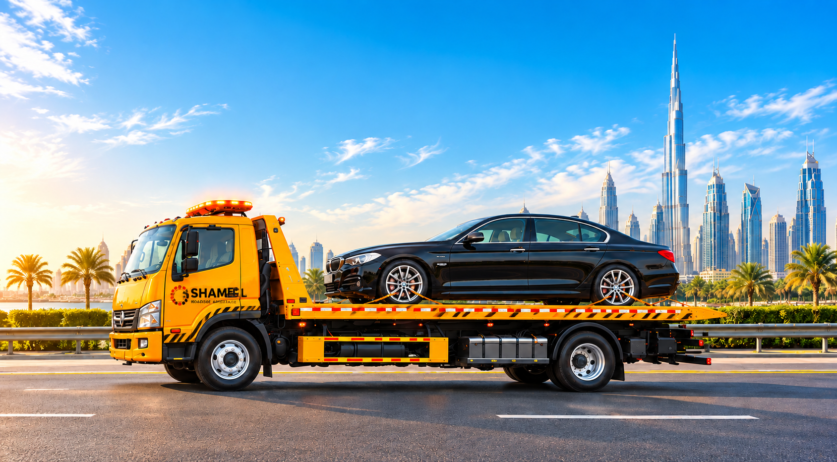 Shamel Services roadside assistance in Riyadh